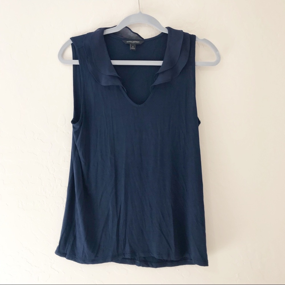 Banana Republic Navy blue with lace